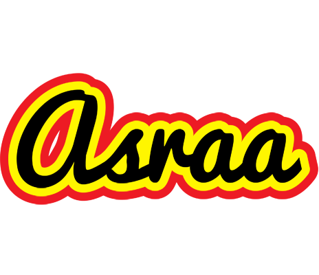 Asraa flaming logo