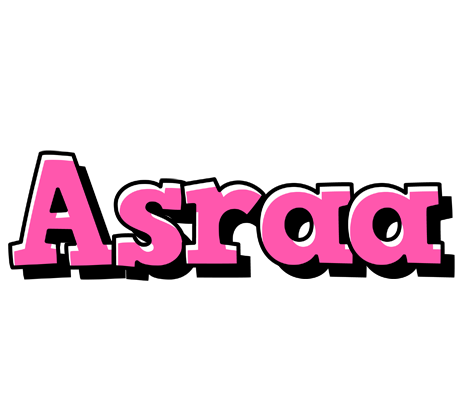 Asraa girlish logo