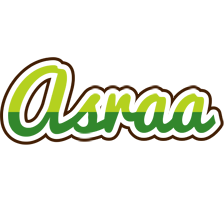 Asraa golfing logo