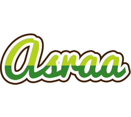 Asraa golfing logo
