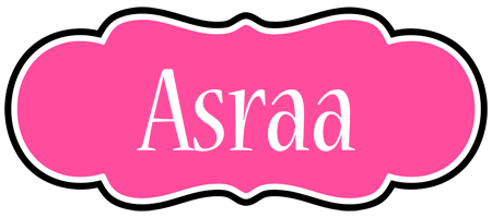 Asraa invitation logo