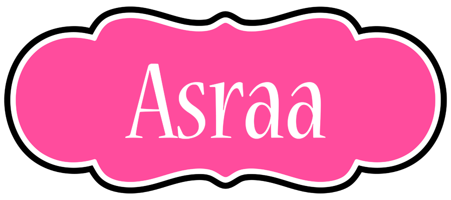 Asraa invitation logo