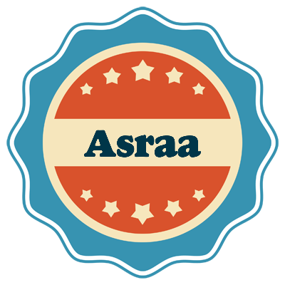 Asraa labels logo