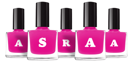 Asraa nails logo