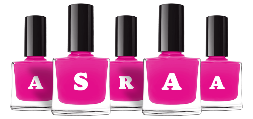 Asraa nails logo