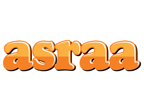 Asraa orange logo