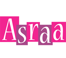 Asraa whine logo