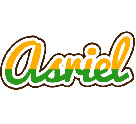 Asriel banana logo