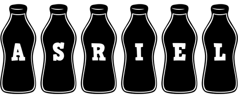 Asriel bottle logo