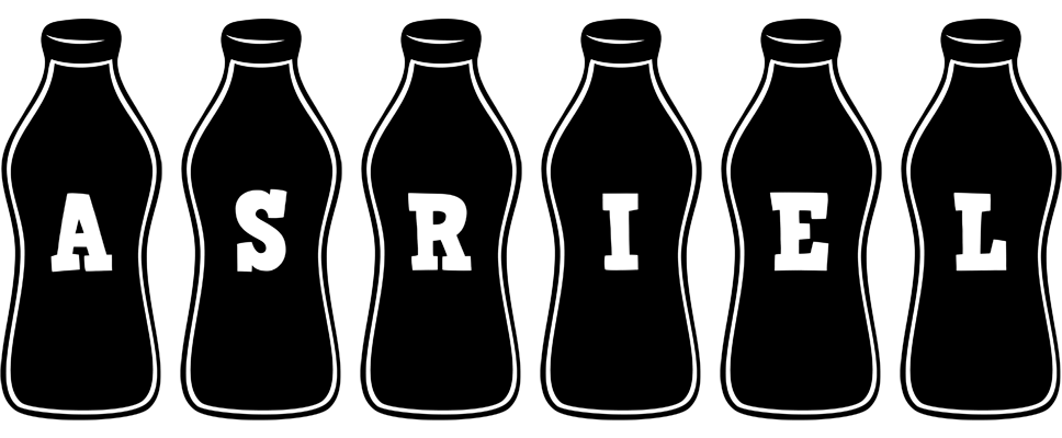 Asriel bottle logo