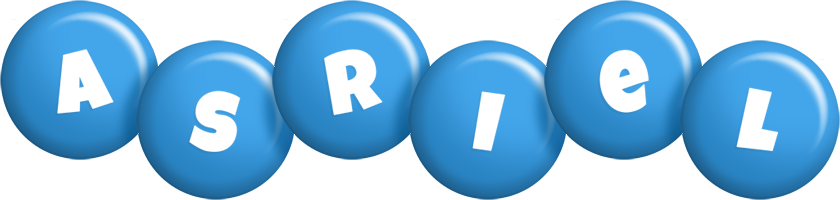 Asriel candy-blue logo