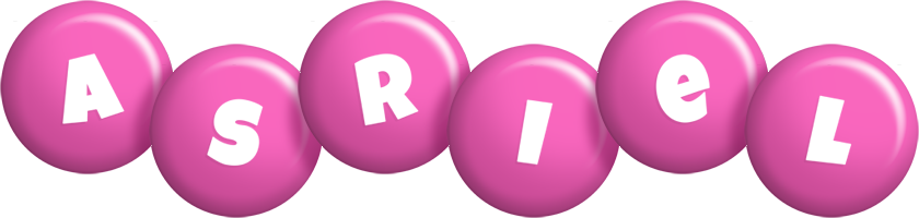 Asriel candy-pink logo