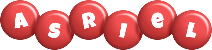 Asriel candy-red logo