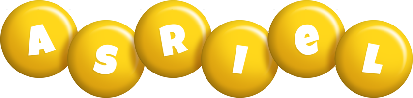 Asriel candy-yellow logo