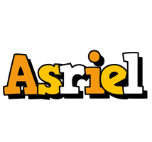 Asriel cartoon logo