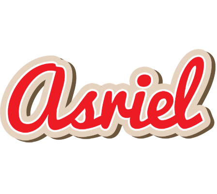 Asriel chocolate logo