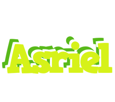 Asriel citrus logo