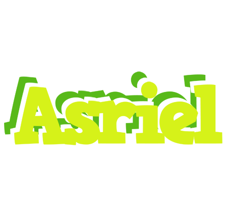 Asriel citrus logo