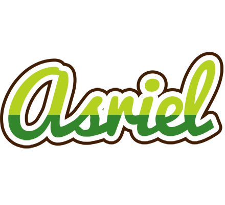 Asriel golfing logo