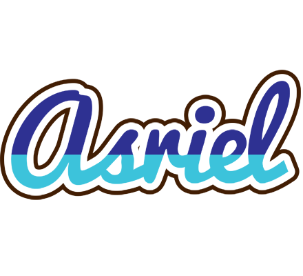 Asriel raining logo