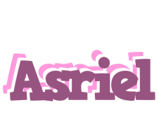 Asriel relaxing logo