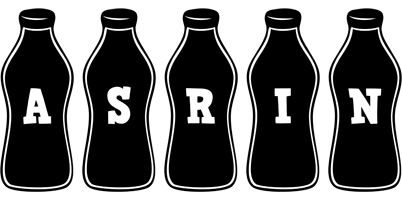 Asrin bottle logo