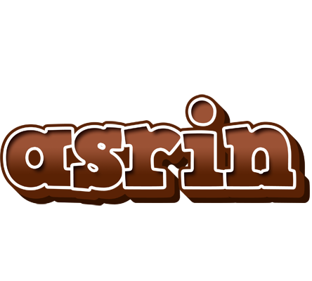 Asrin brownie logo