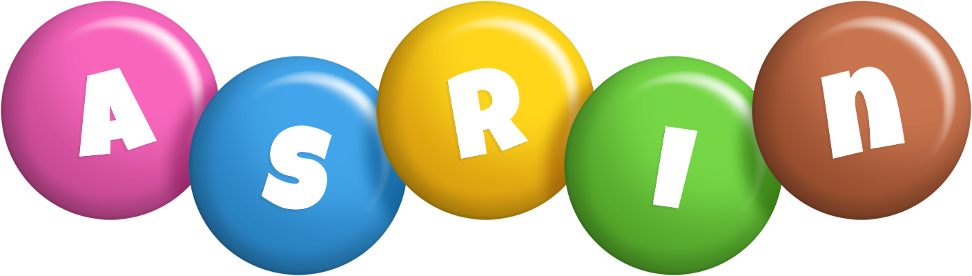 Asrin candy logo