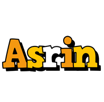 Asrin cartoon logo