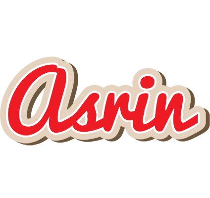 Asrin chocolate logo