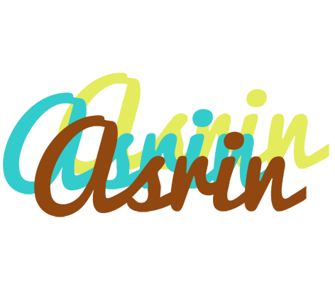 Asrin cupcake logo