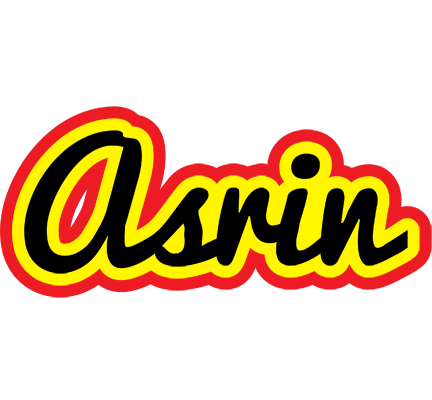 Asrin flaming logo
