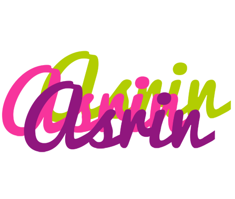 Asrin flowers logo