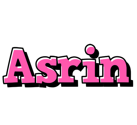 Asrin girlish logo