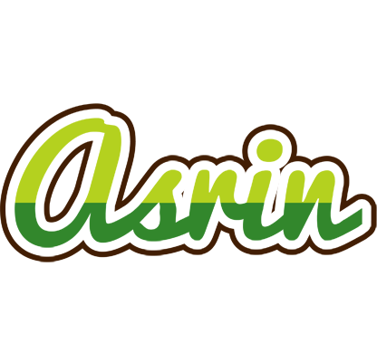 Asrin golfing logo