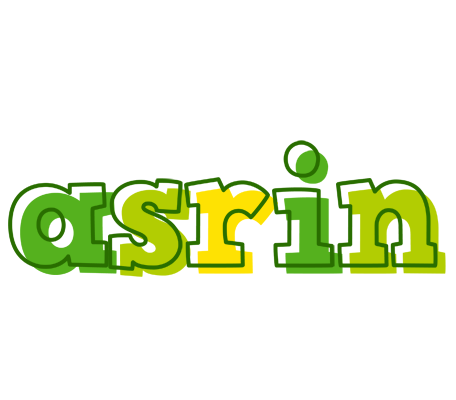 Asrin juice logo