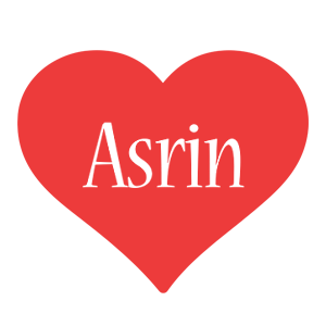 Asrin love logo