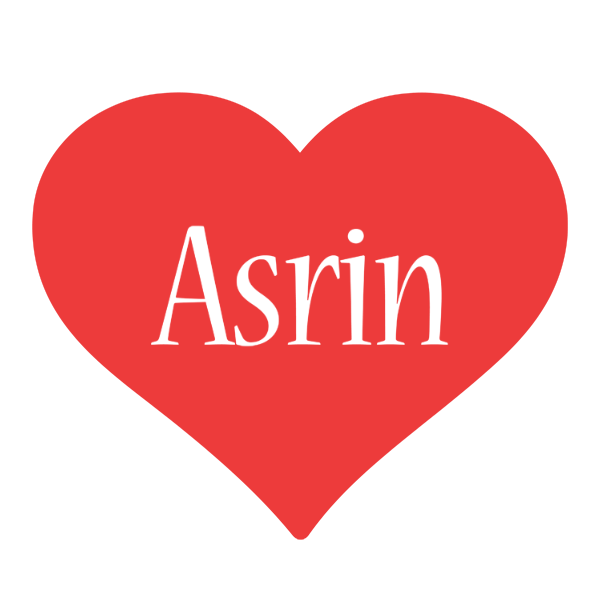 Asrin love logo