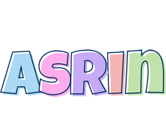 Asrin pastel logo