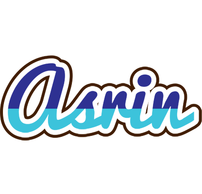 Asrin raining logo