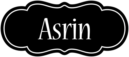 Asrin welcome logo