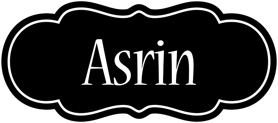 Asrin welcome logo