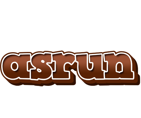 Asrun brownie logo
