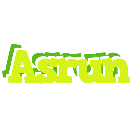 Asrun citrus logo