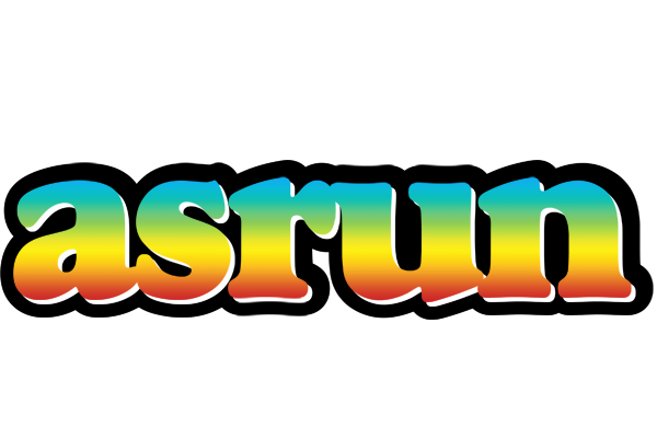 Asrun color logo