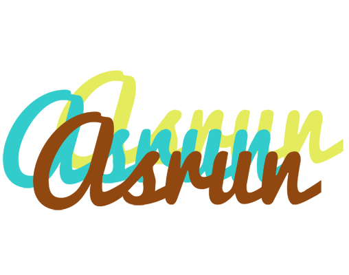Asrun cupcake logo