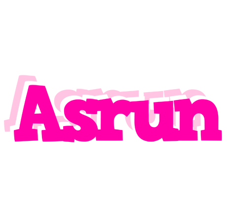 Asrun dancing logo