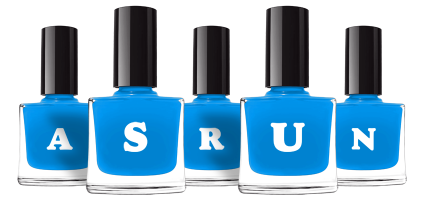 Asrun glossy logo