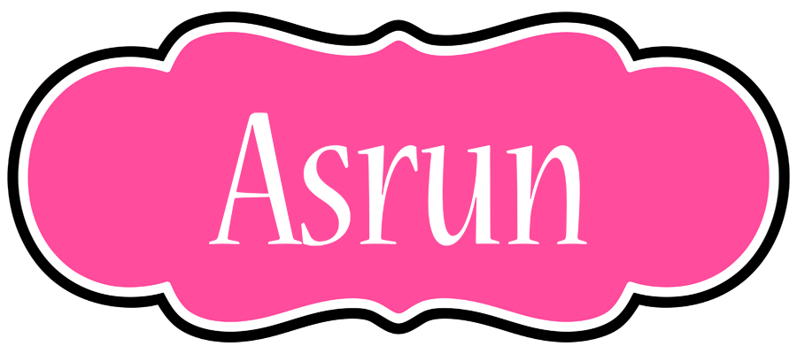 Asrun invitation logo