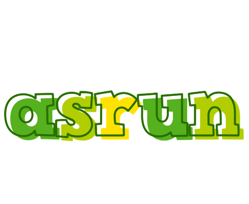 Asrun juice logo